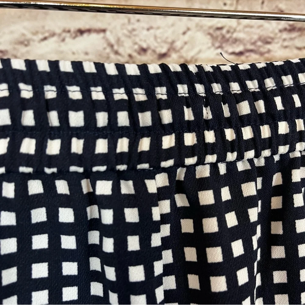 J.Crew Navy Check Pull On Shorts